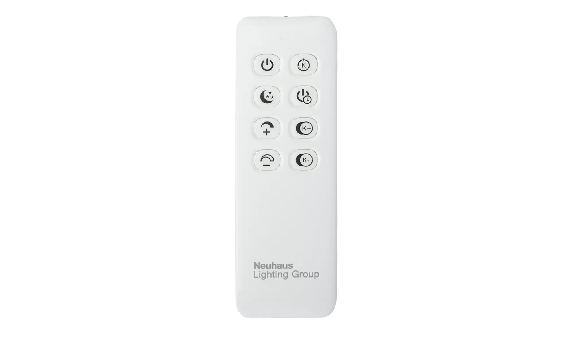 Paul Neuhaus LED-Bad-Deckenleuchte, weiß mit Fernbedienung