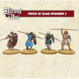 Barons War: Outreamer - Ayyubid Spearmen 3 (Forces of Islam) (4)