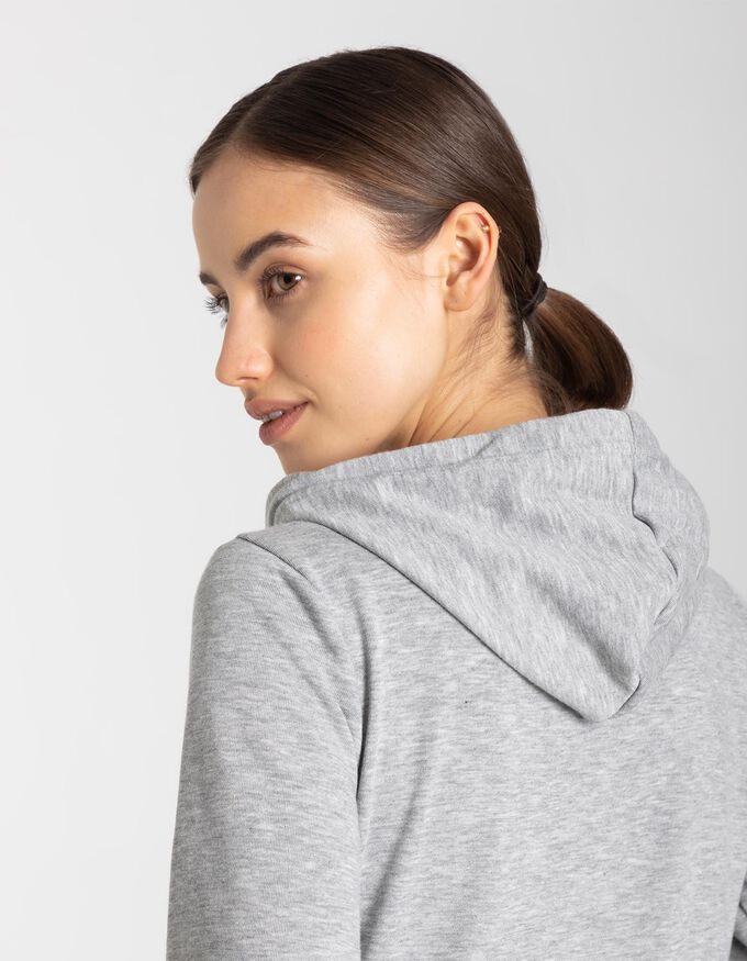 Sweatjacke - Kapuze mit Tunnelzug