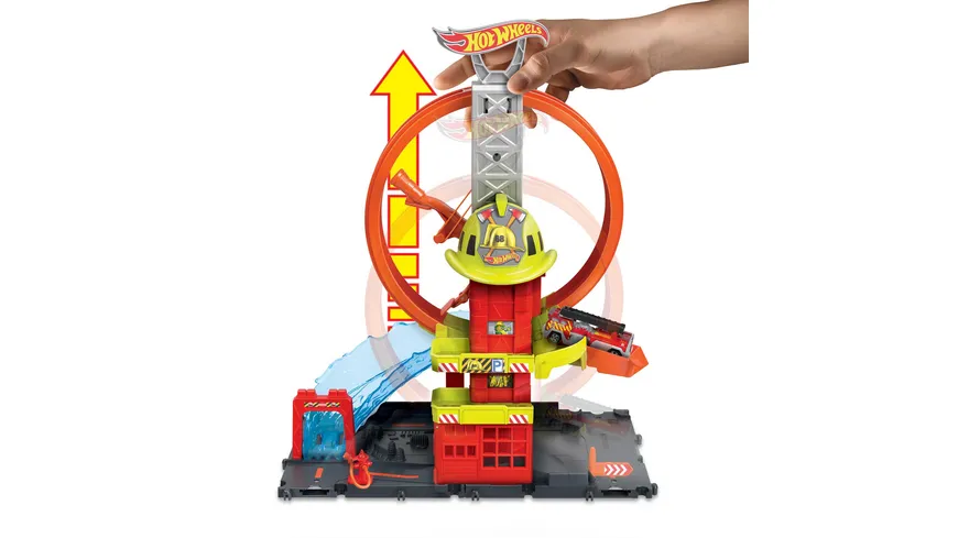 Hot Wheels City Super-Looping Feuerwache