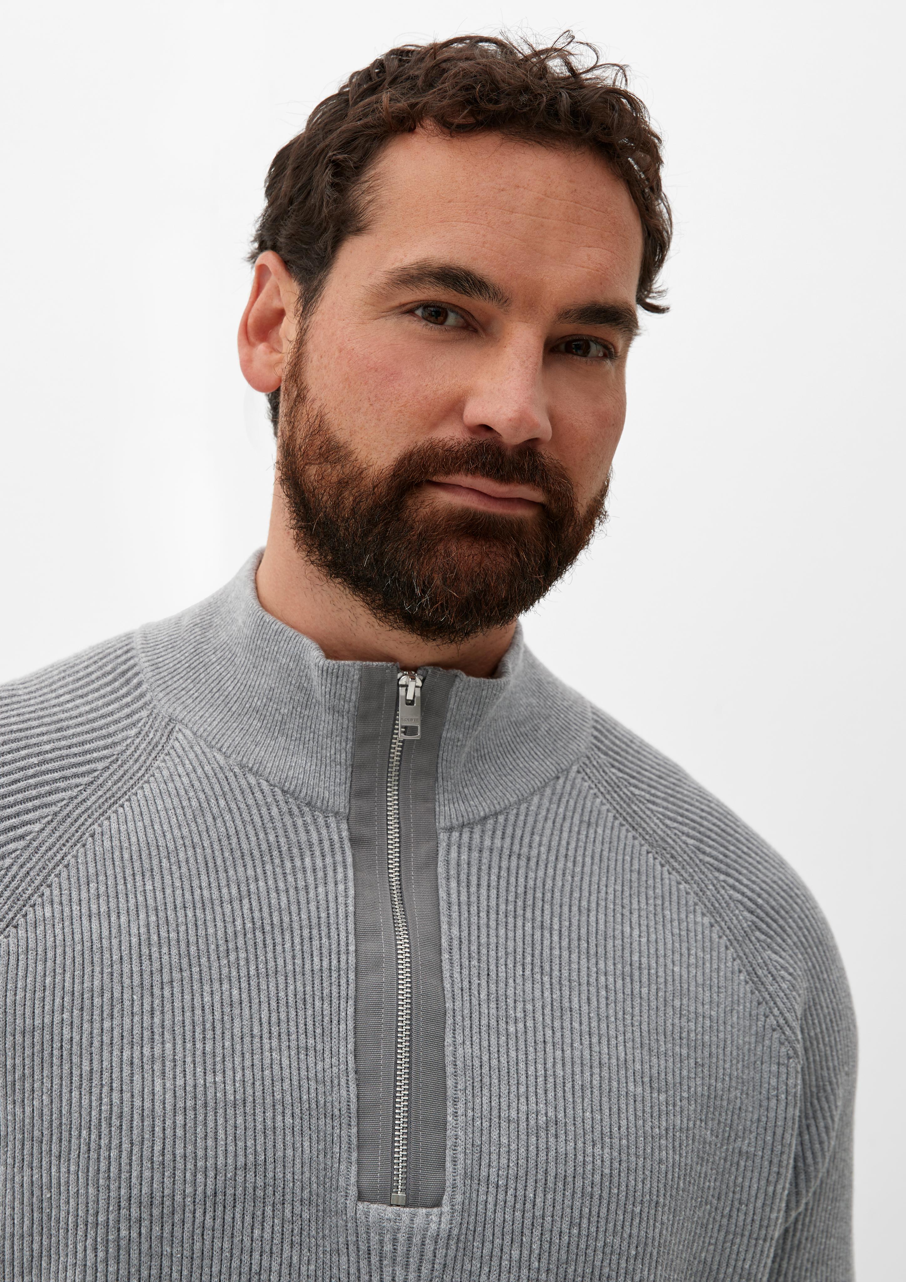 Gestrickter Troyerpullover  2128118-9730