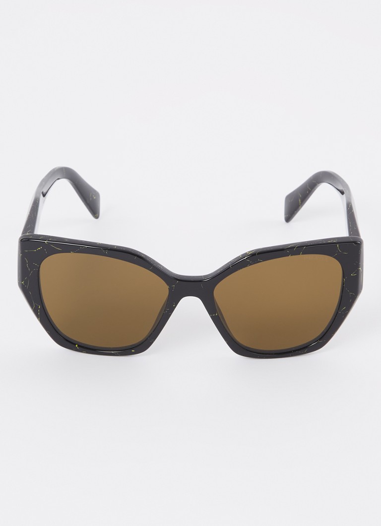 Prada Prada *PR 19ZS BLK SHN BRN