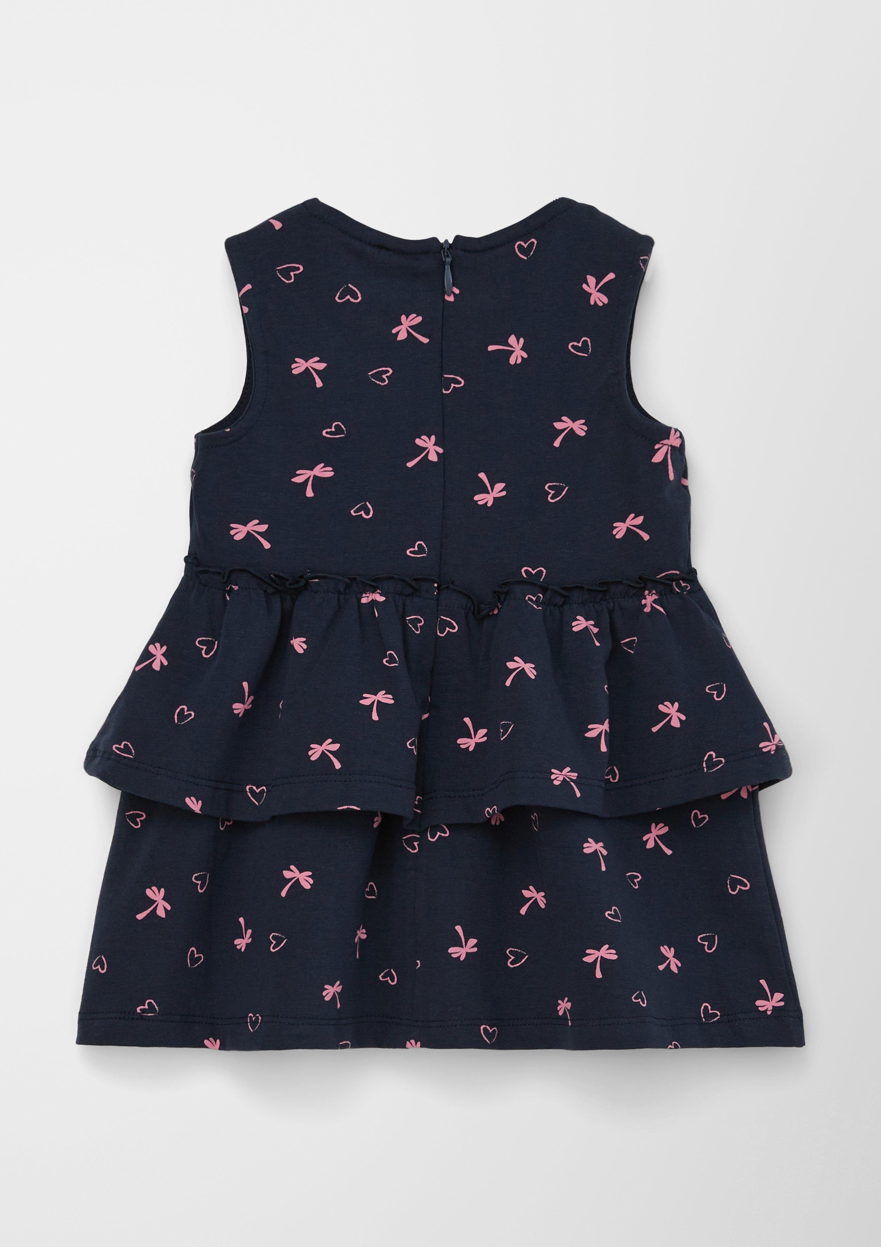 Baumwollkleid mit Volants  2130669-59A1