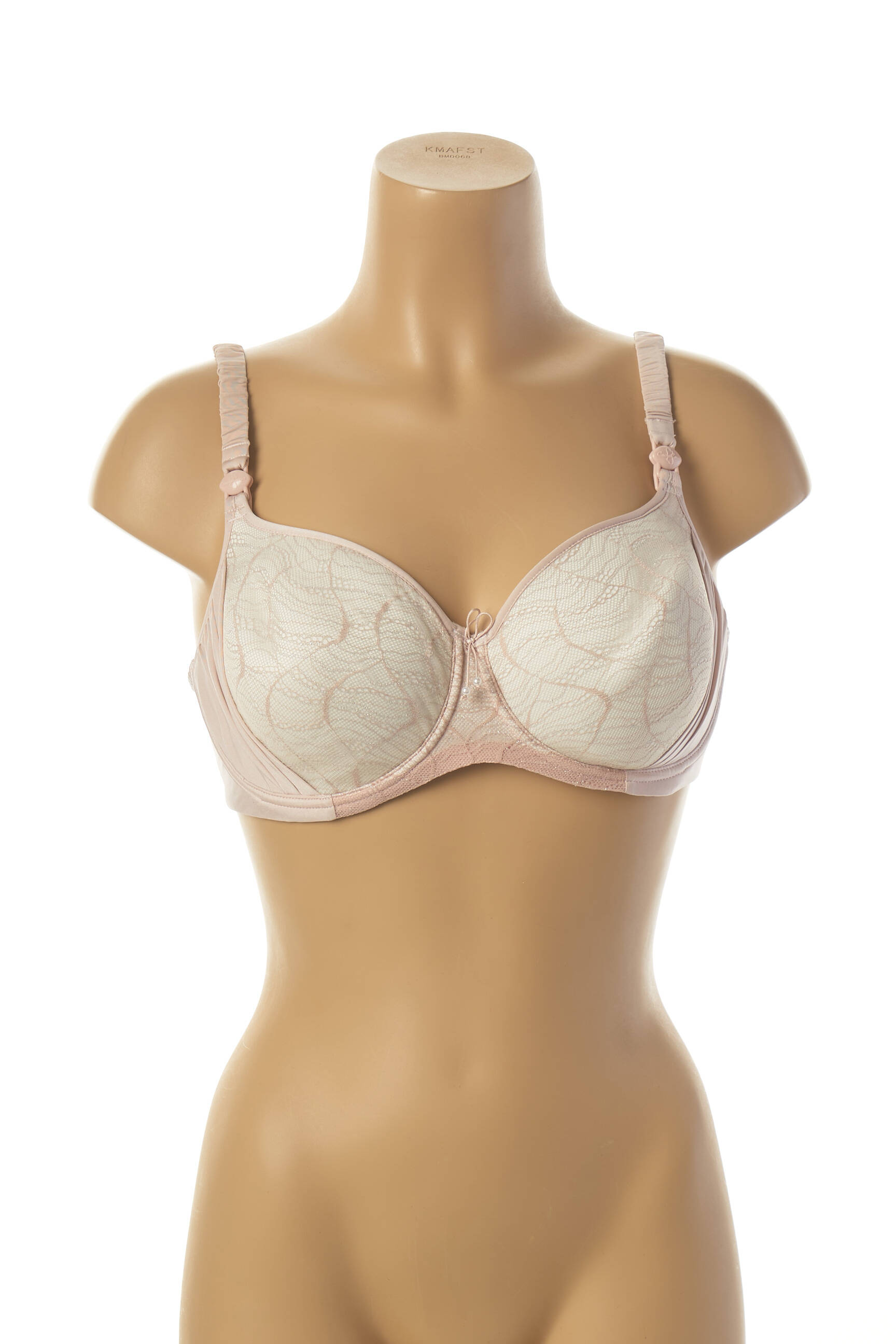 Cache Coeur Lingerie Maternite Femme couleur rose