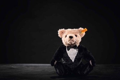 James Bond Teddybär, 30 cm, mehrfarbig
