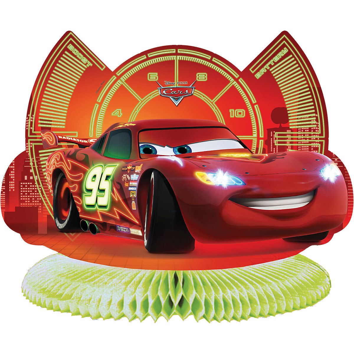 Tischdekoration   Cars Neon
