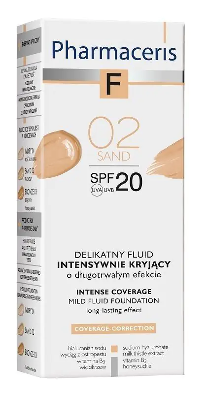 Pharmaceris F интензивни коректорски флуид 02