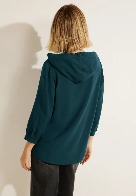 CECIL Hoodie Bluse mit Kapuze