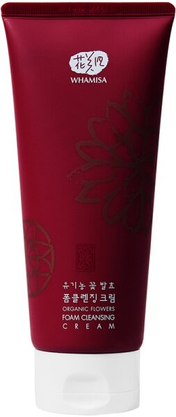 WHAMISA Organic Flowers Foam Cleansing Cream Reinigungscreme
