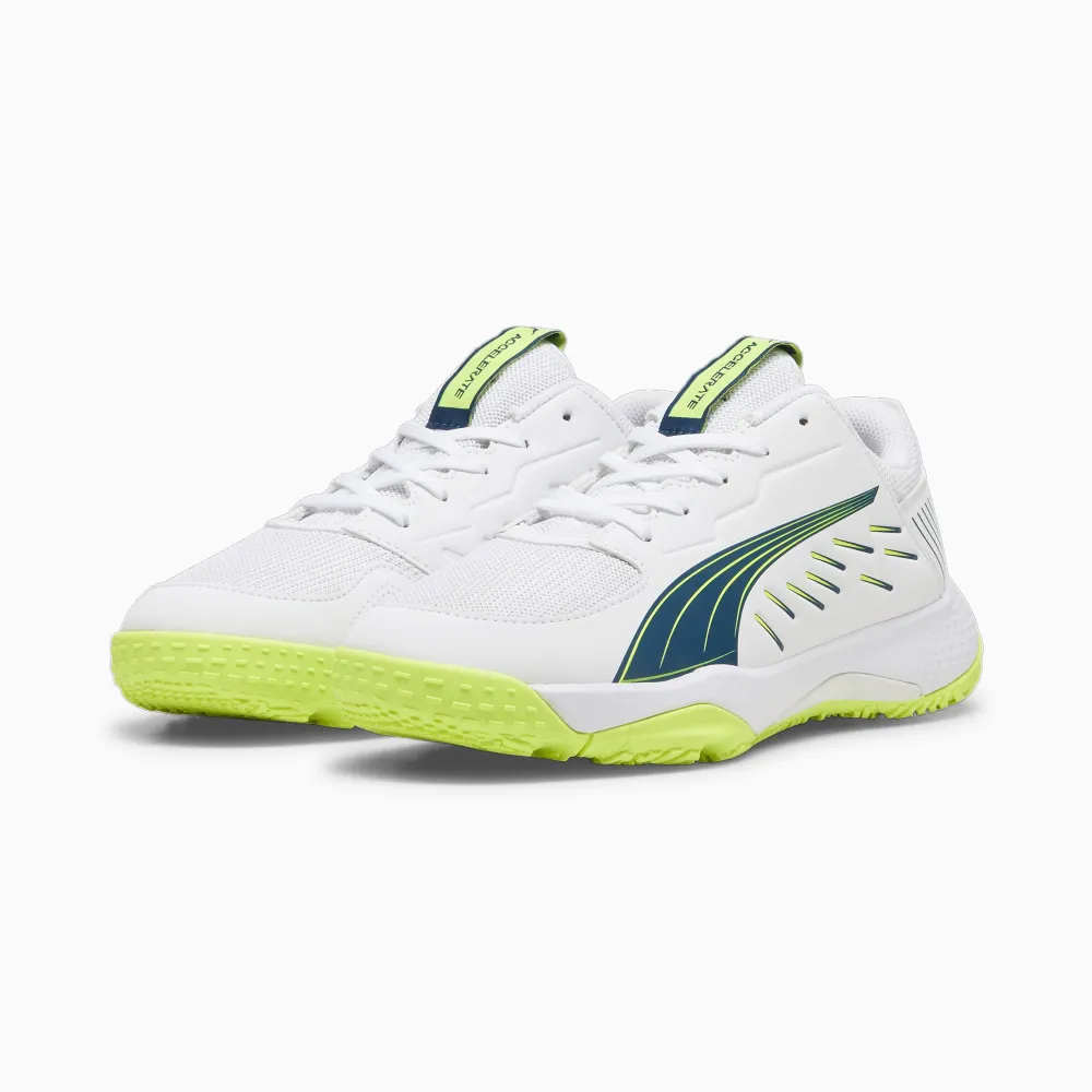 PUMA Accelerate Hallensportschuhe Teenager 107675_01 / weiss