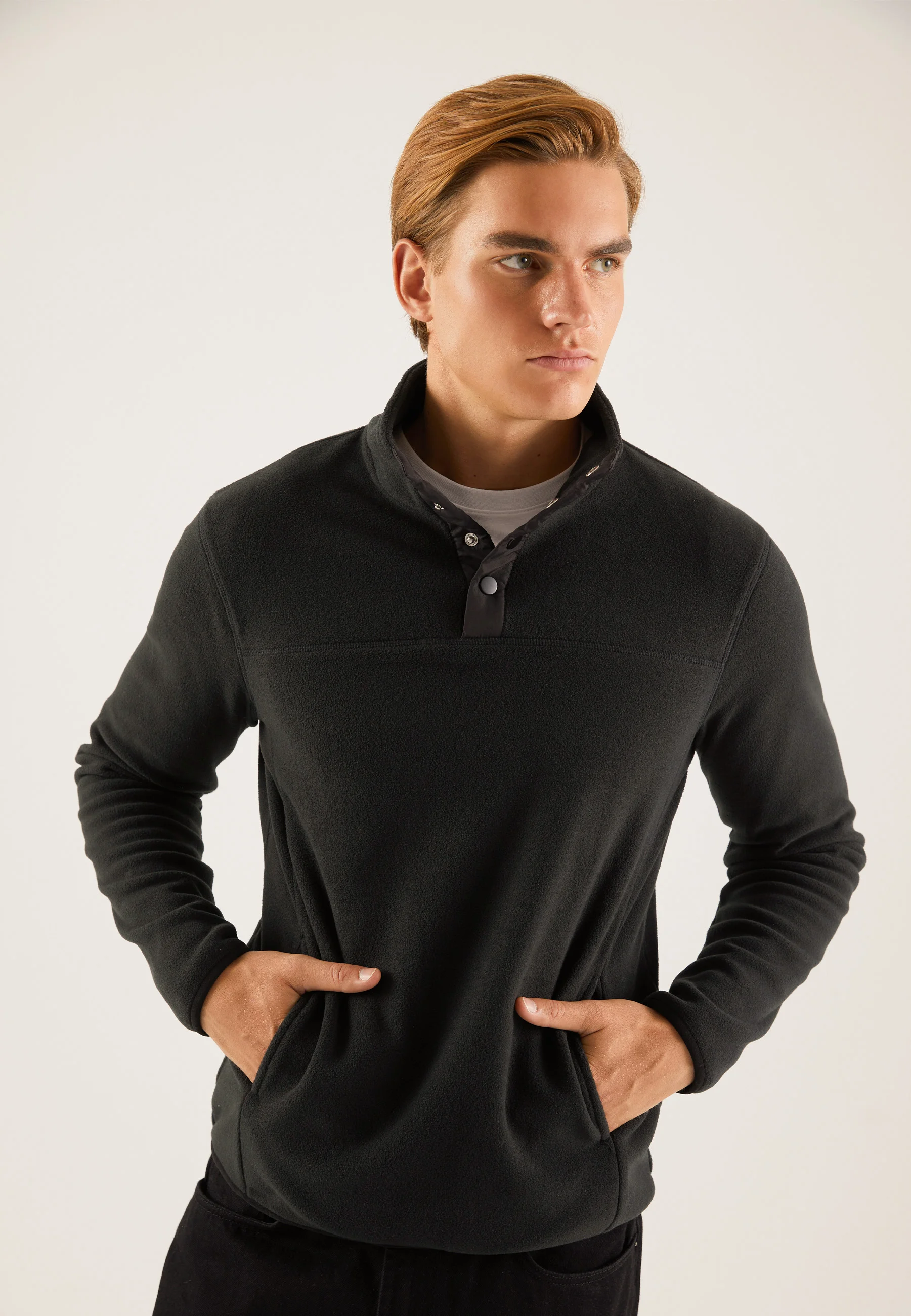 Sudadera polar Pier One