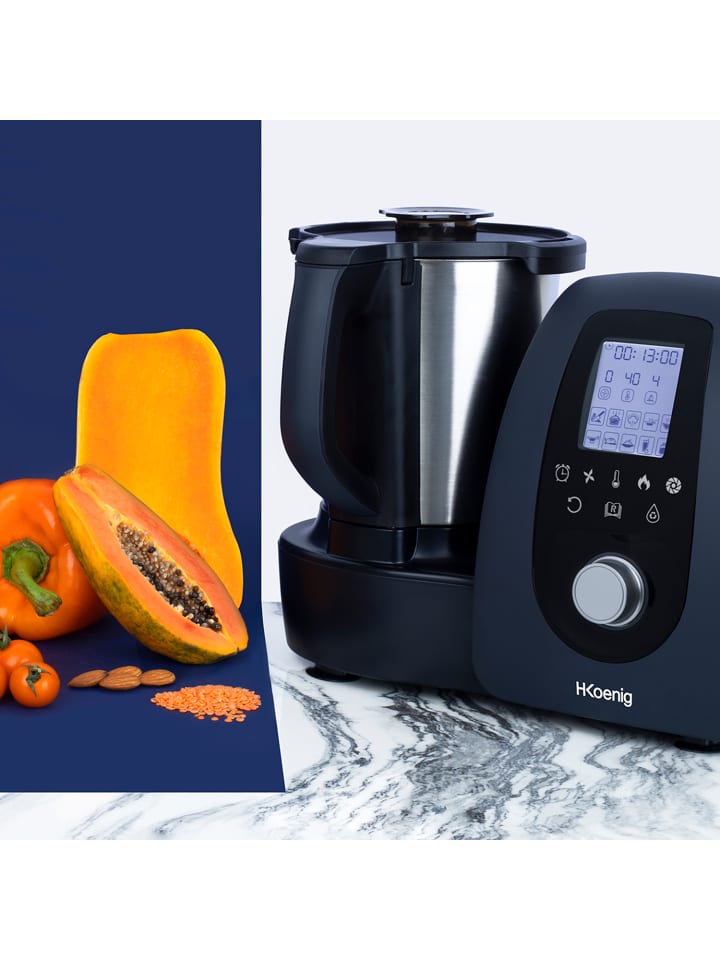HKoenig Multifunktions-Küchenmaschine HK8  in Schwarz günstig kaufen onesize