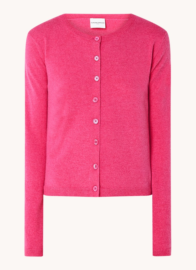 Cardigan din lână fină Claudie Pierlot