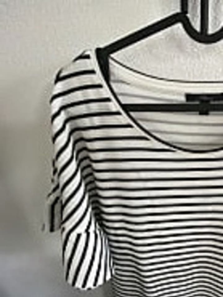 MAVI Kleid in Schwarz/ Weiß günstig kaufen L