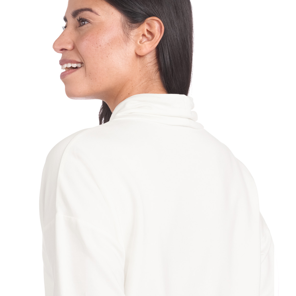 Damen Langarmshirt mit Statement-Print