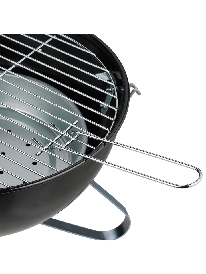 relaxdays Kugelgrill in Schwarz - Ø 37 cm günstig kaufen onesize