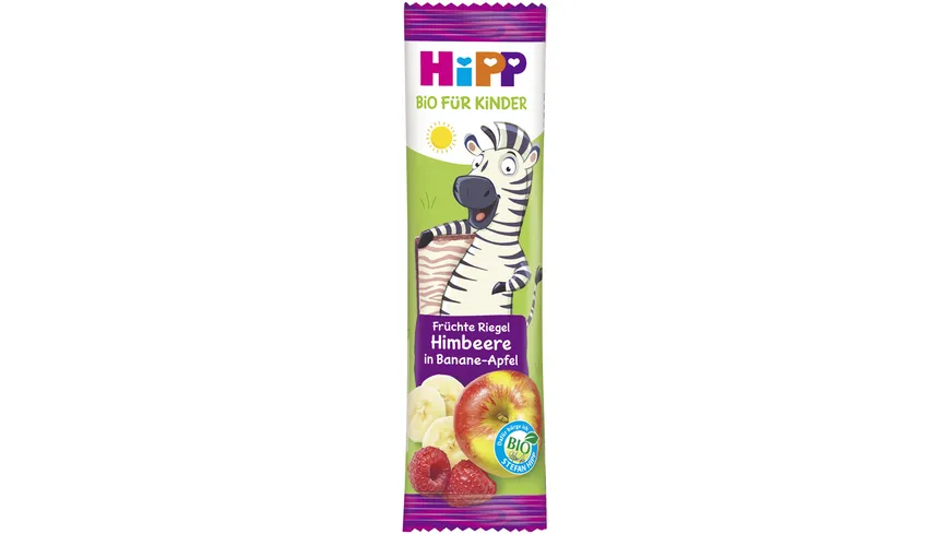 HiPP Bio Riegel Himbeere in Banane-Apfel 23 g