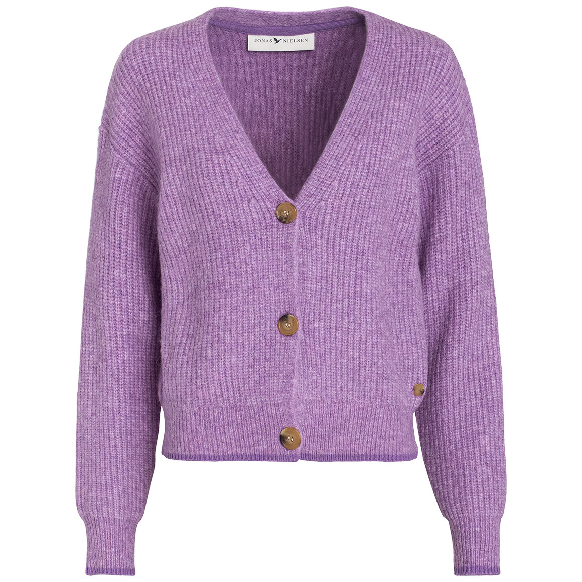 Damen Strickjacke mit V-Ausschnitt