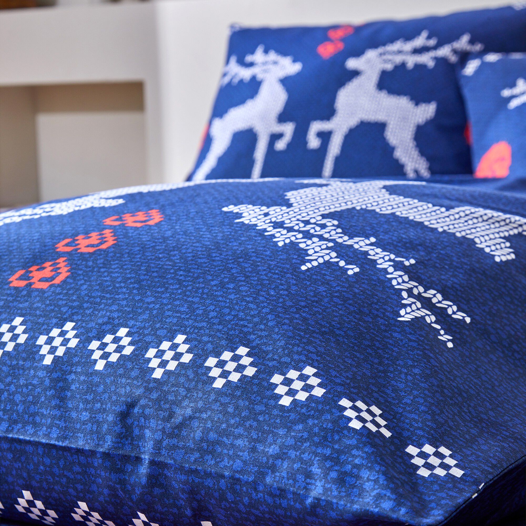 Linge de lit Cerfy en coton