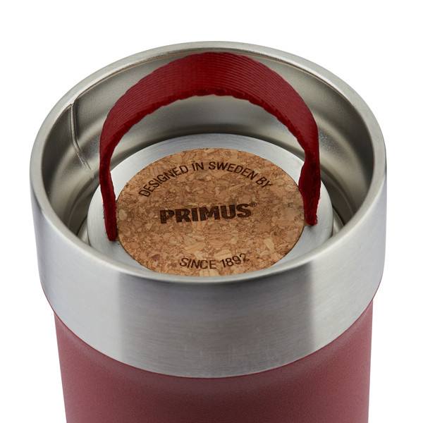 SLURKEN VACUUM MUG 0.4 OX RED - Thermobecher