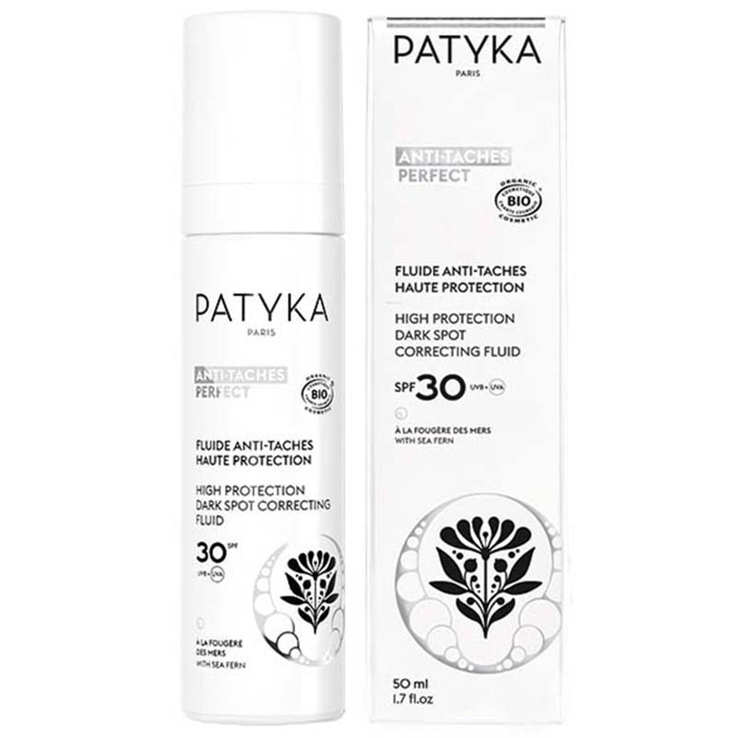 Patyka Anti-Taches Perfect Fluide Anti-Taches Haute Protection SPF30
