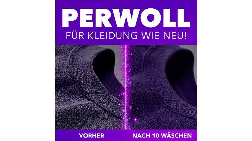 Perwoll Renew Black Waschmittel Blütenmeer 1.35 l
