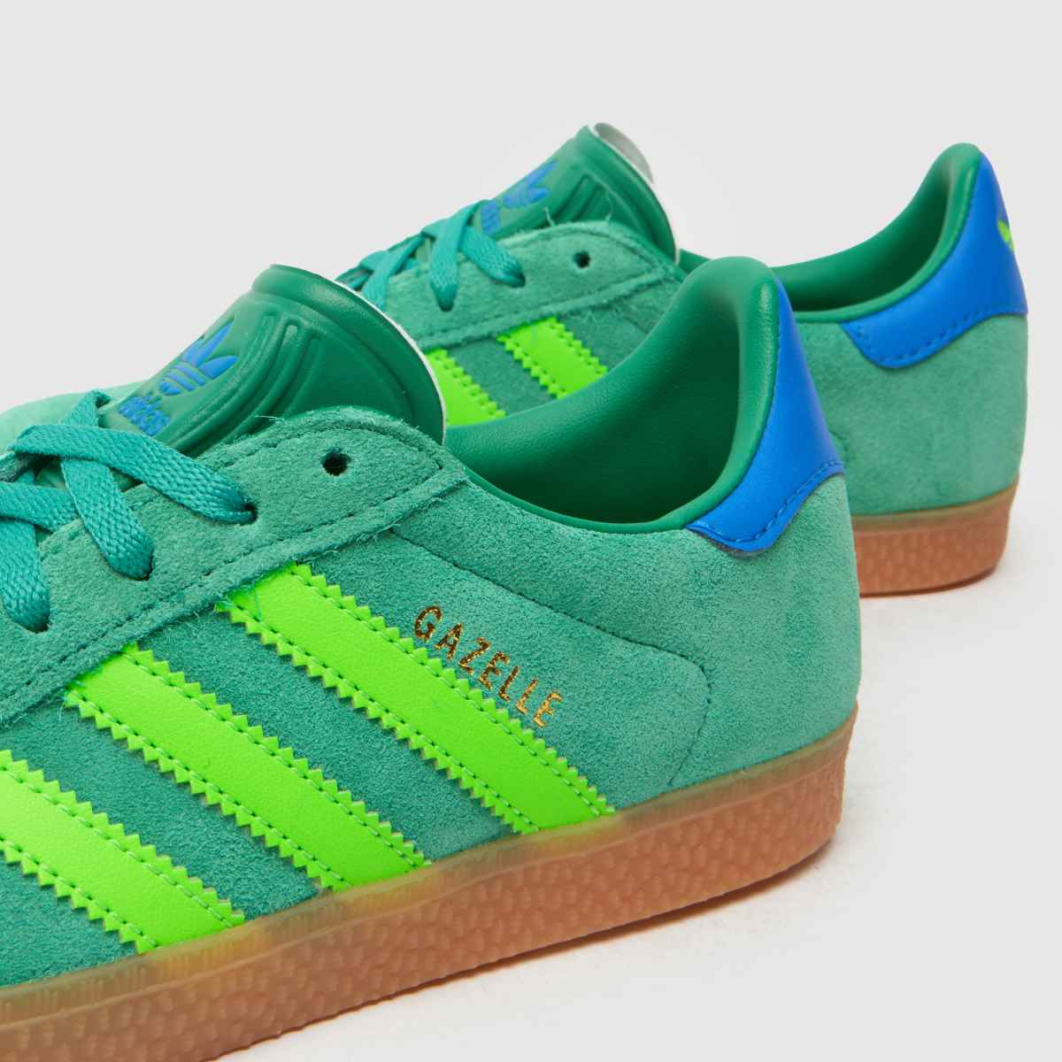 adidas zöld multifunkciós Gazelle fiú junior cipők
