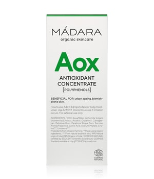 MADARA Custom Actives Antioxidant Concentrate Gesichtsöl-17.5 ml