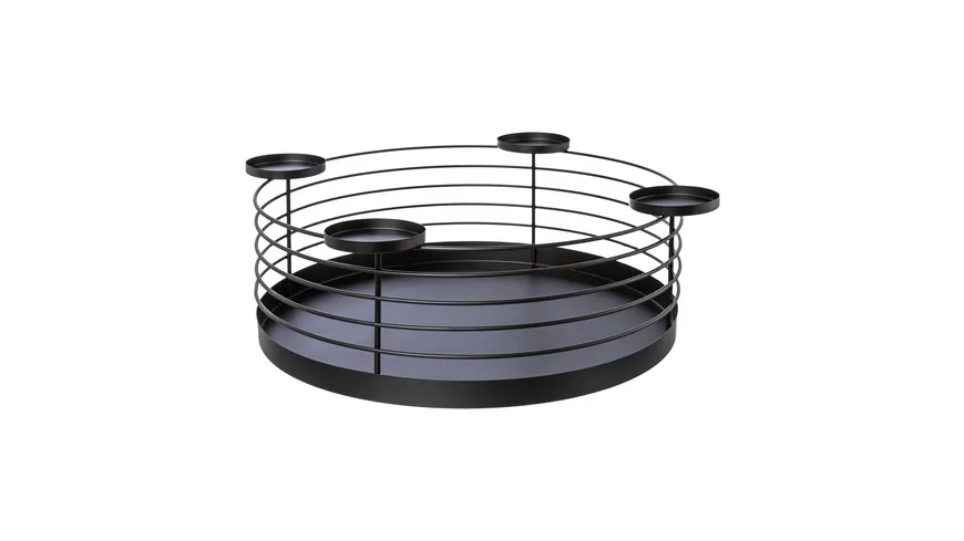 CREATIV HOME Kranz schwarz