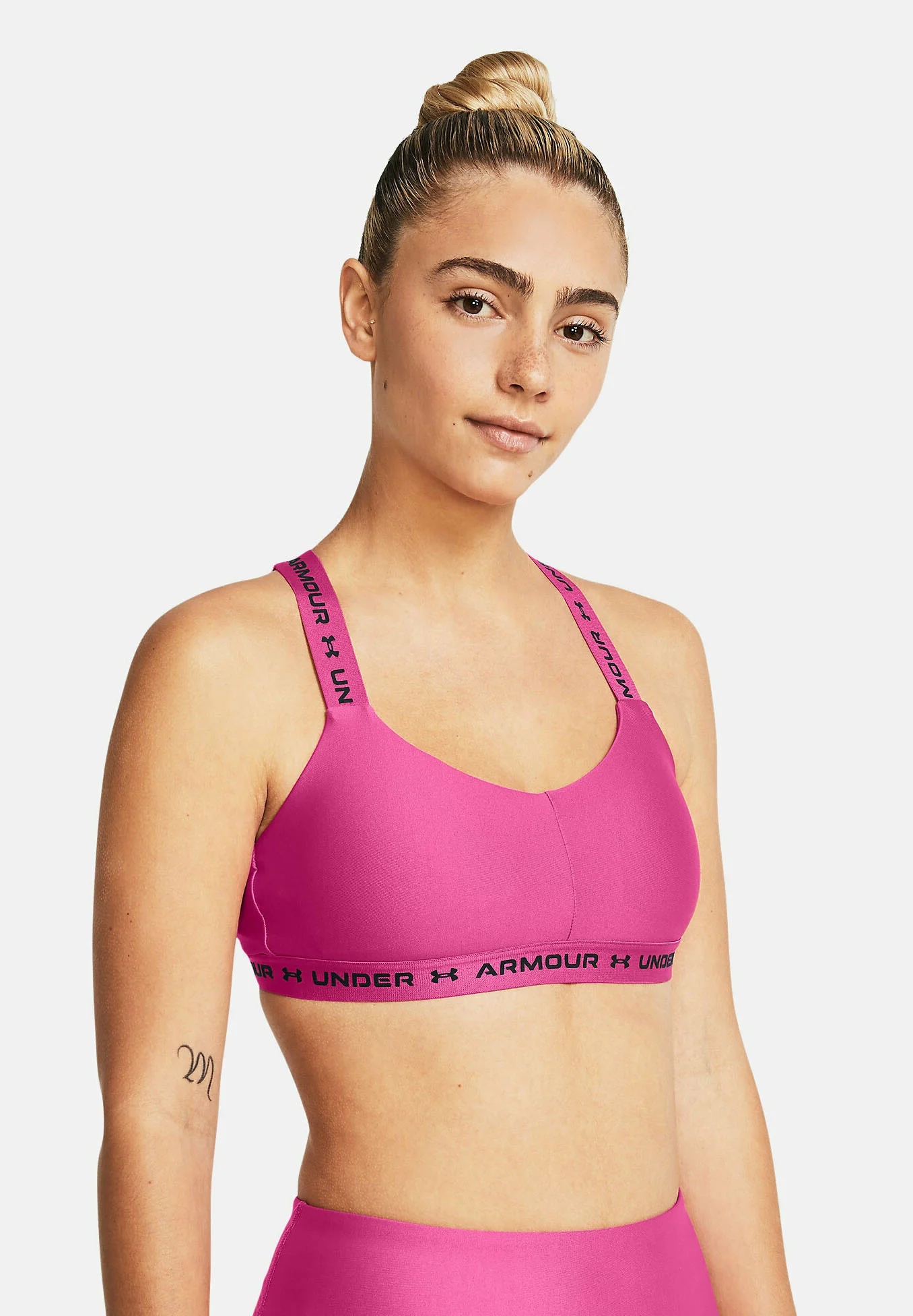Under Armour CROSSBACK LOW - Sujetador deportivo de sujeción media