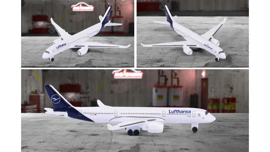 Majorette - Airport Airbus 350 Lufthansa