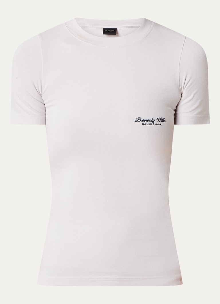 T-shirt Balenciaga con logo stampato