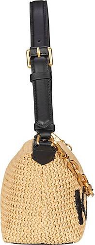 Karl Lagerfeld Schultertasche K/Kushion Small Raffia Baguette