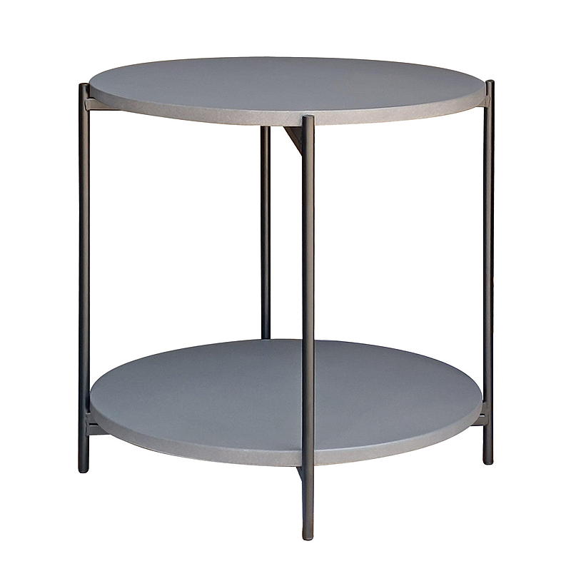 Home Sidebord ø 51x47 cm 2 bordplater fibersement
