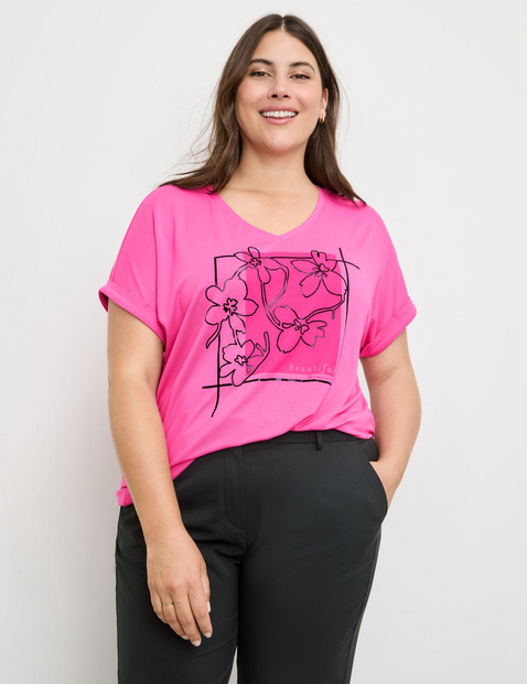 T-Shirt mit Frontprint