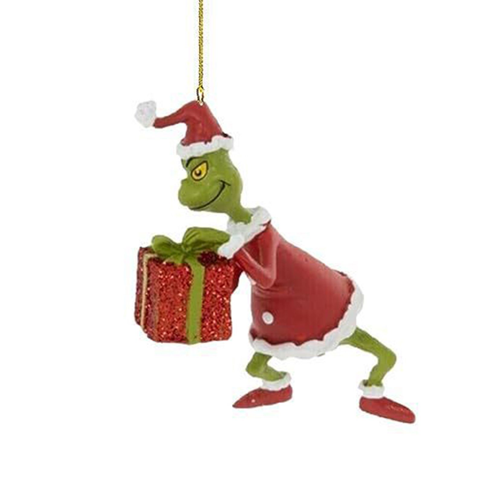 farfi Dekohänger 6 Stück Grinch Acryl-Hängeanhänger mit klarem Druckmuster