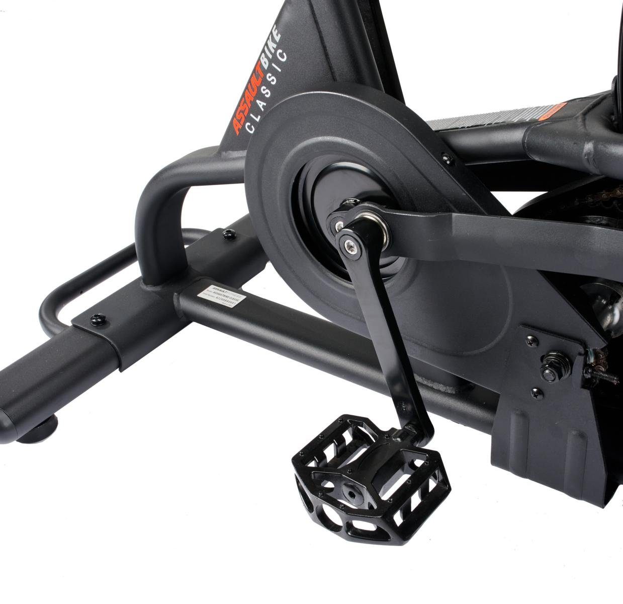 Assault Fitness Ergometer AssaultBike Classic Modell 2022 mit Getränkehalter, das originale Assault Bike