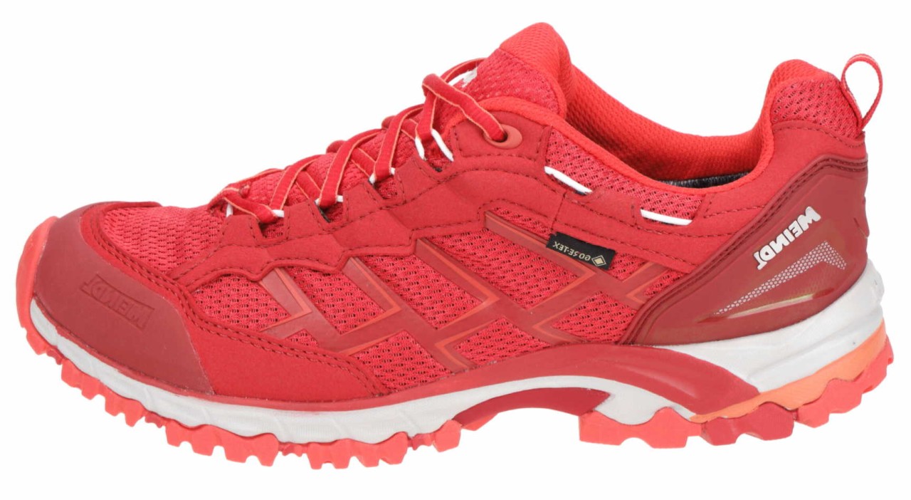 MEINDL Freizeit Schnürer rot Caribe Lady GTX
