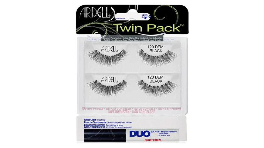 ARDELL Duo Quick-Set Transparent, Schwarz