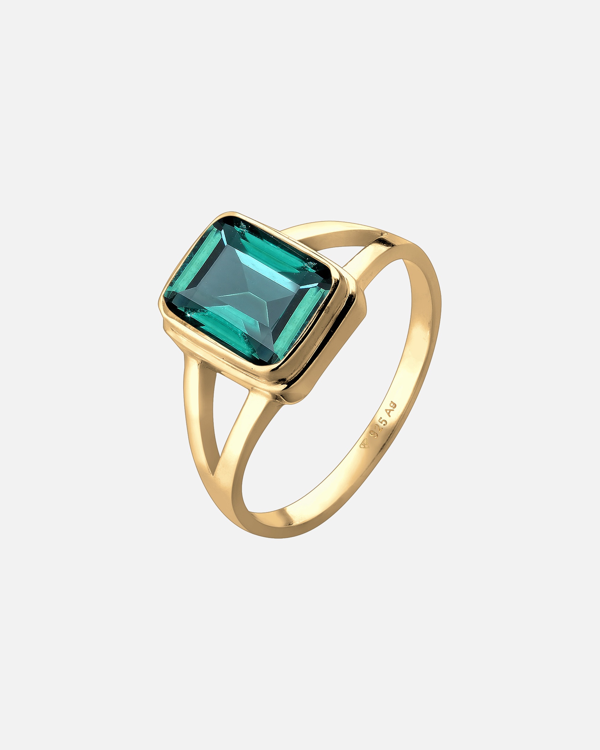 Anello solitario da donna Elli con quarzo in argento sterling 925