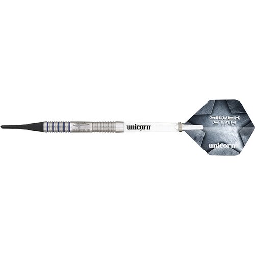 DARTPFEIL UNICORN SILVER STAR GARY ANDERSON SOFT DARTS