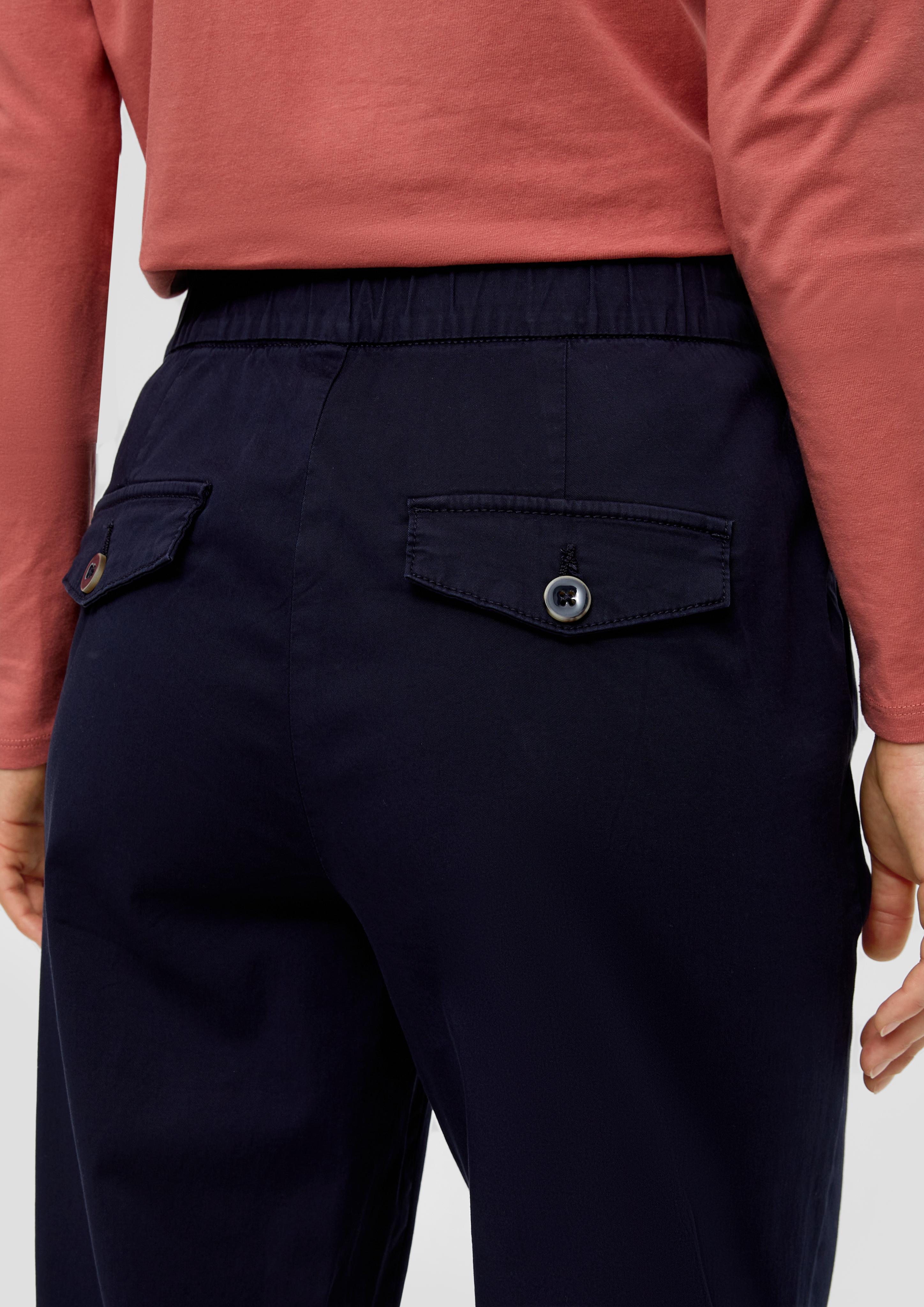 Regular: Twill-Hose mit Bundfalten  2135767-5959