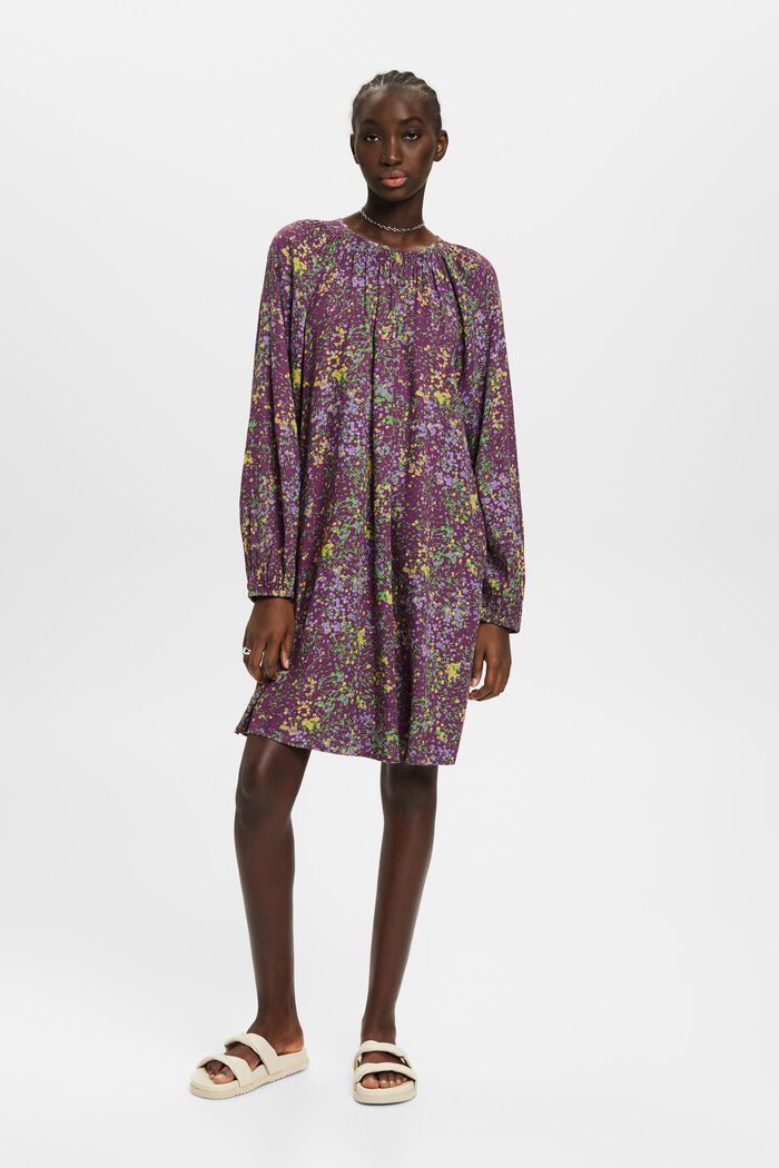 Minikleid mit floralem Print
