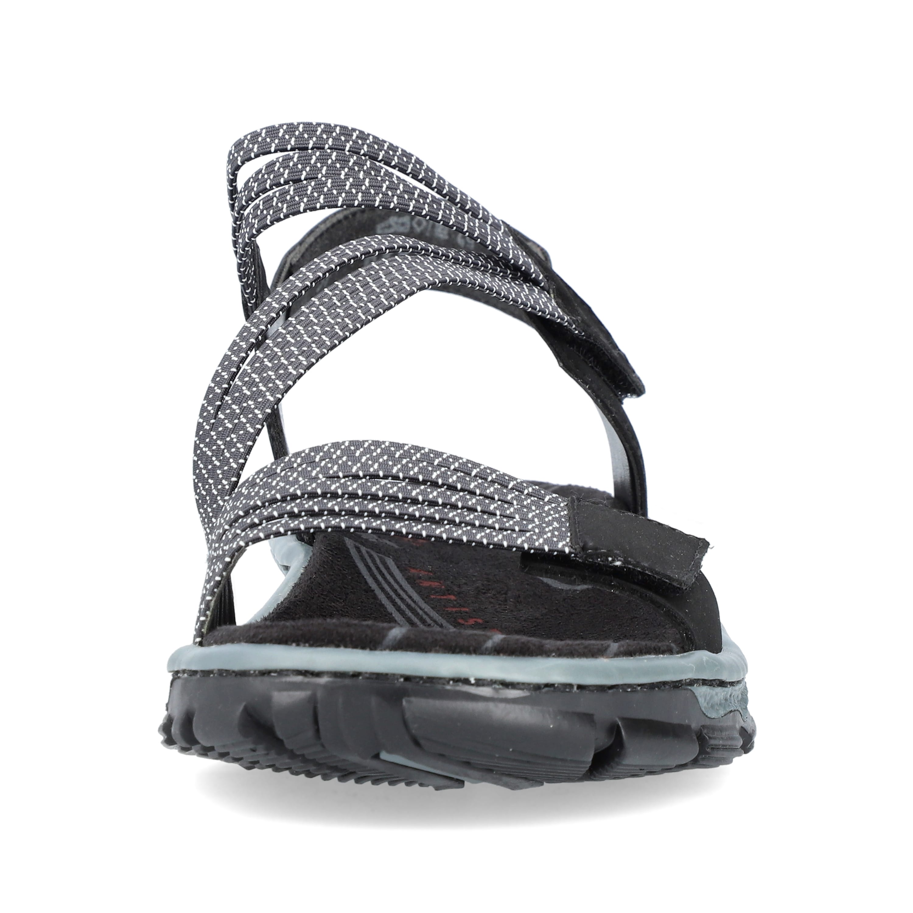 Rieker Damen Trekkingsandalen graphitschwarz