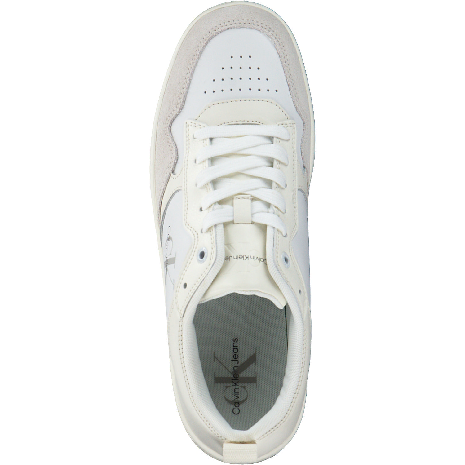 Calvin Klein YW0YW00876, Sneakers Low, Damen, Weiß