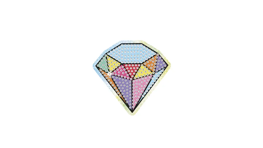 CRAZE DIAMONDZ CRSYTAL PAINTING Mini Bag Set