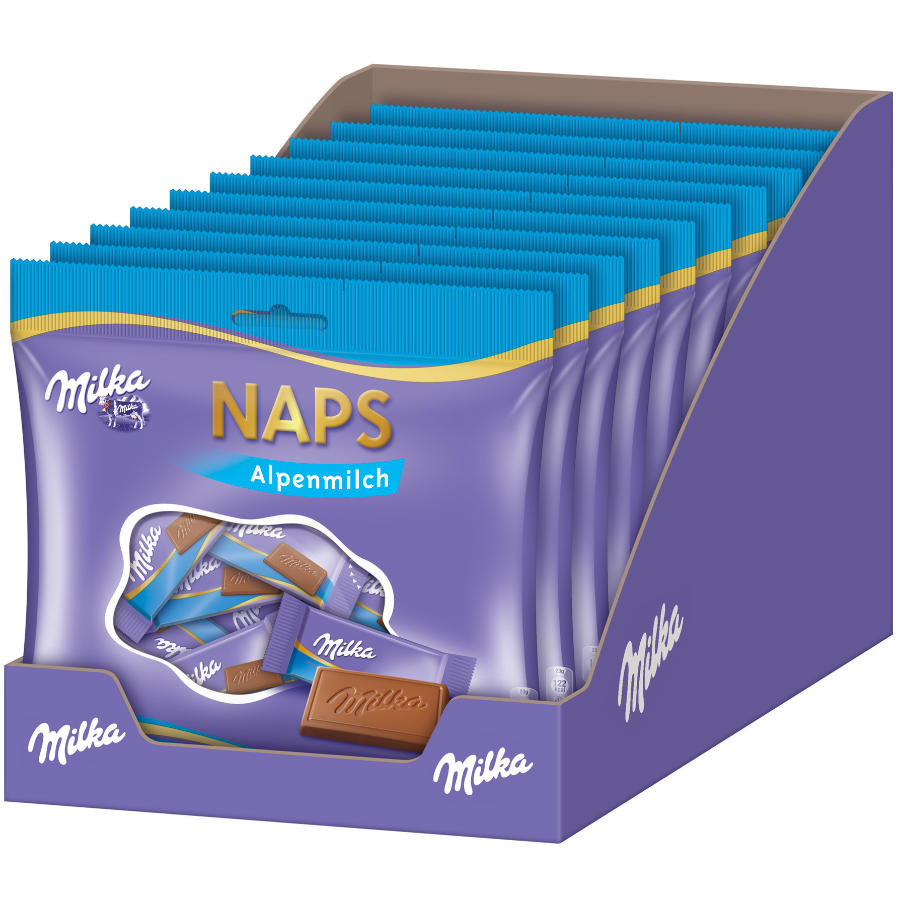 Milka Naps Alpenmilch 119g