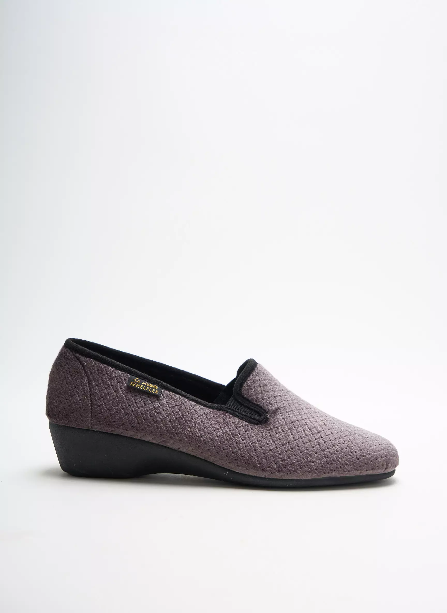 Semelflex Chaussons Femme couleur gris