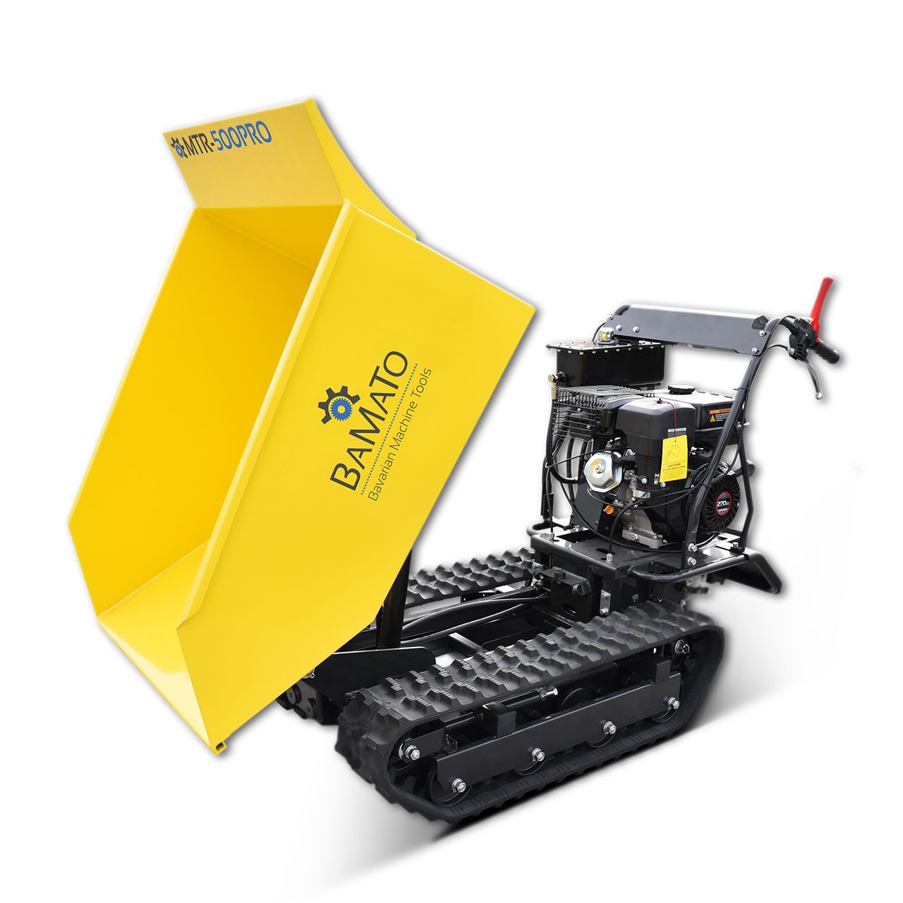 BAMATO Mini Raupendumper MTR-500PRO mit Kippdydraulik