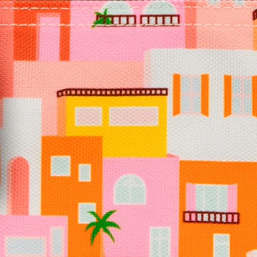 Rhodes pink side pocket